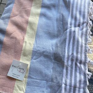 Beautiful Turkish Beach Towel - 40”x71”